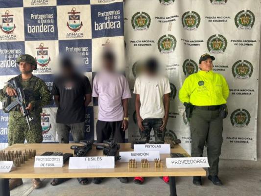 capturados presuntos integrantes de Los Espartanos 