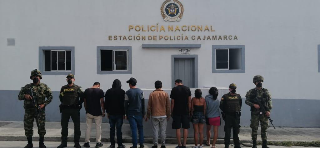 Estas personas infringían las medidas sanitarias