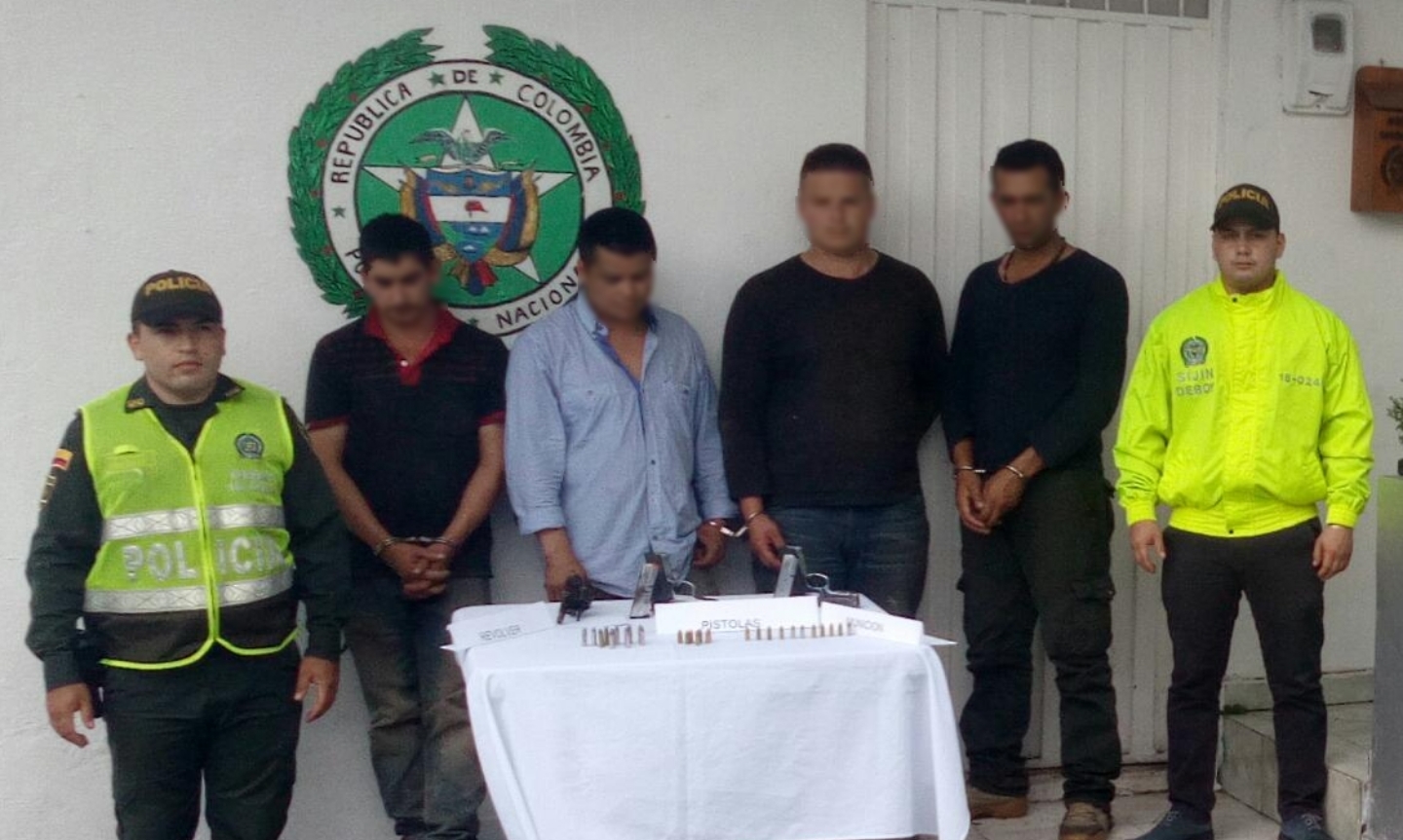 Capturados en La Victoria 