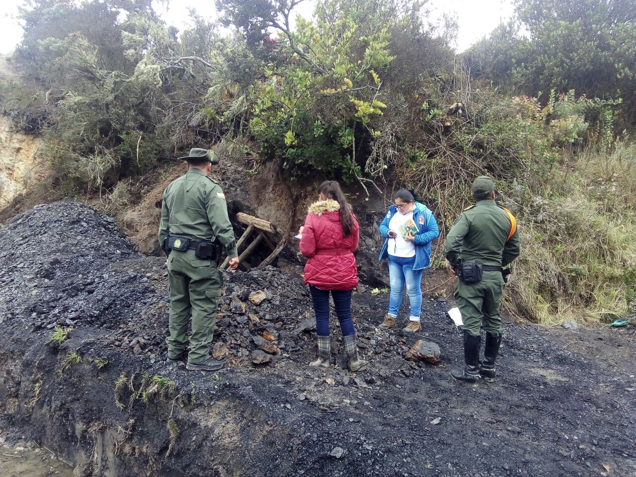 Operativos para la protección del medio ambiente en Boyacá 