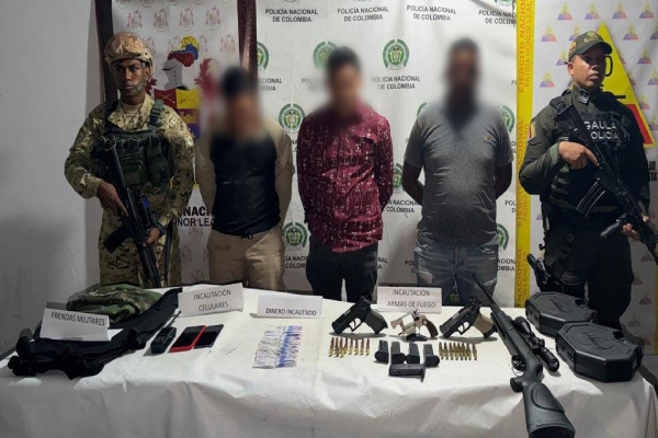 Gaula de la Polic&iacute;a Nacional rescata a un ciudadano en Maicao