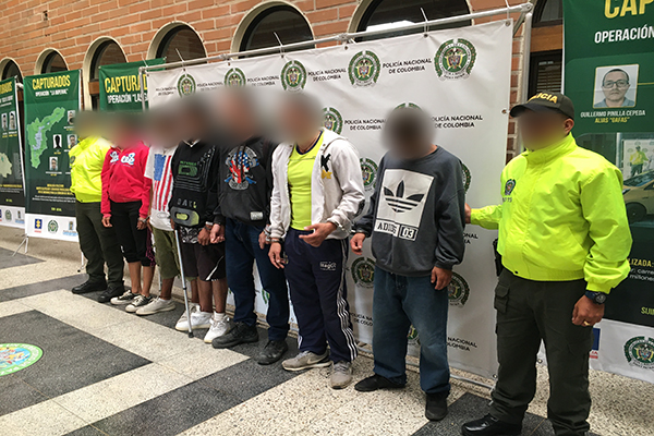 Acciones operativas contra la criminalidad en el municipio de Itagüí
