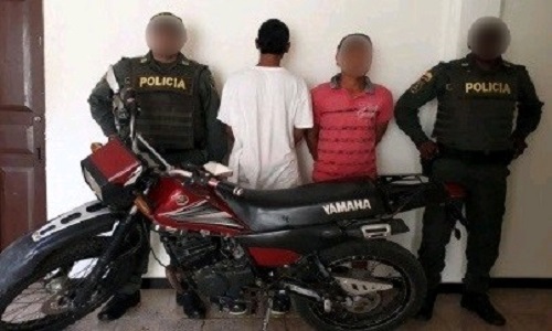 Las acciones policiales se realizaron en la vía Montería - Lorica, Puerto Libertador, La Apartada, Montelíbano y San Bernardo del viento