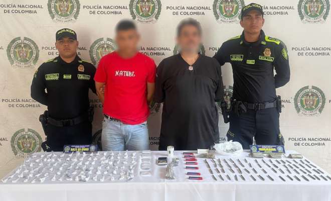 Los inmuebles allanados en Barranquilla eran empleados para la dosificación y comercialización de estupefacientes.