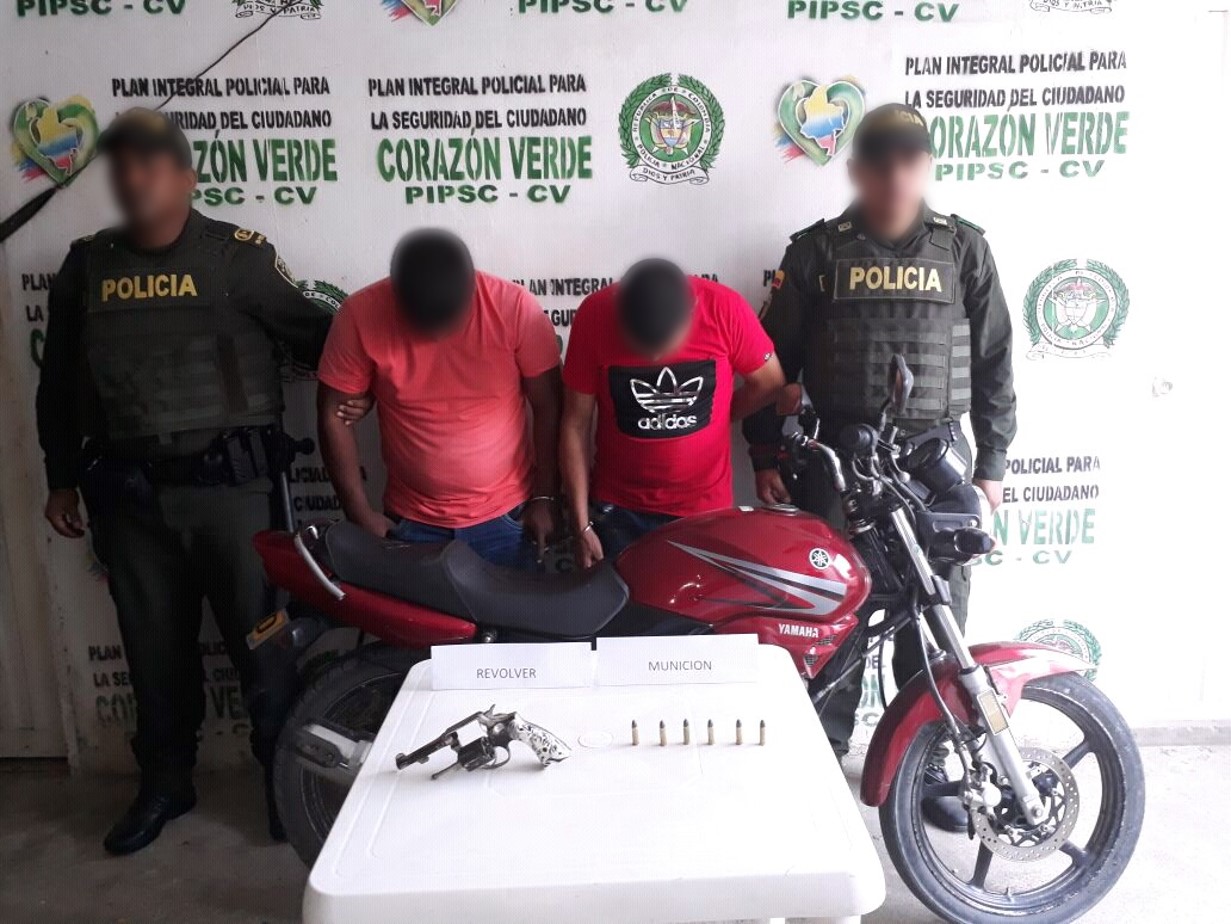 Las acciones policiales se llevaron a cabo gracias a información suministrara por la comunidad 