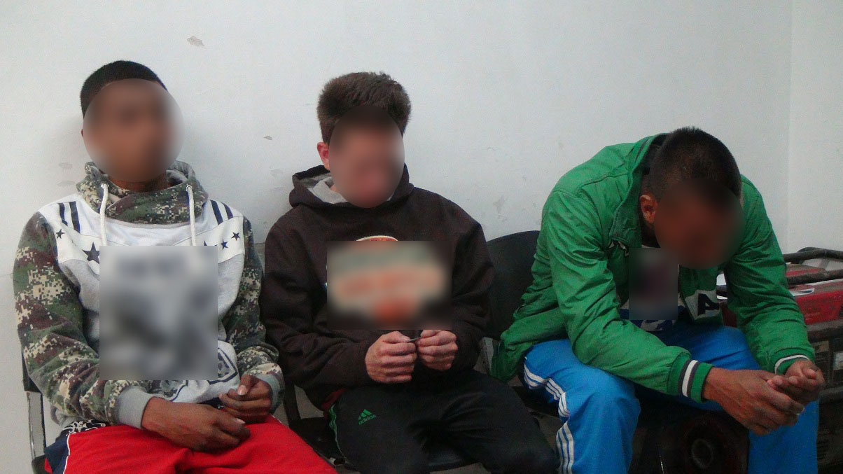 El operativo fue realizado en una vivienda del barrio Los Braceros