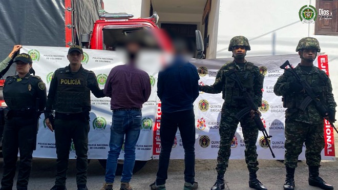 Capturados por aprovechamiento ilícito de los recursos naturales renovables