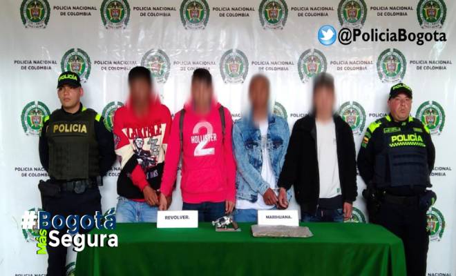 Capturados con estupefacientes 