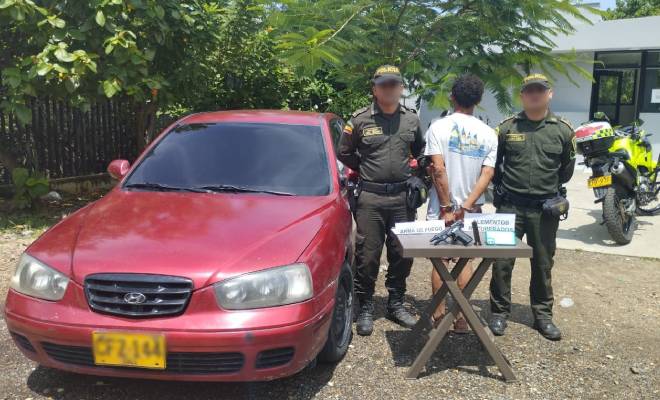 Capturados en flagrancia 