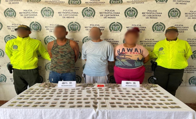 Desarticulado clan familiar dedicado al expendio de estupefacientes en el municipio de Turbaco