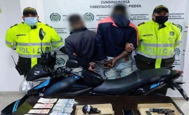 Capturados en flagrancia, los presuntos responsables de varios asaltos a supermercados y estaciones de servicio