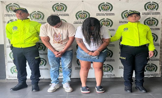 Dos Polic&iacute;as y Dos capturados