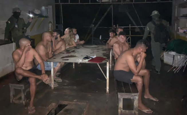 Capturamos 31 personas en cuatro operaciones simultáneas en contra de la minería ilícita a nivel nacional.