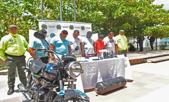 Capturados “Los Chaqueteros” vinculados en más de 30 casos de hurto