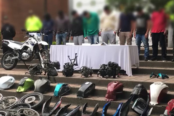 Capturados grupo delincuencial los martilleros