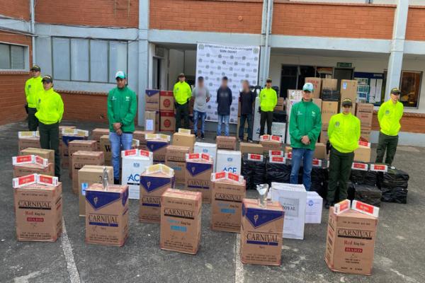 Capturados por contrabando en municipios del oriente