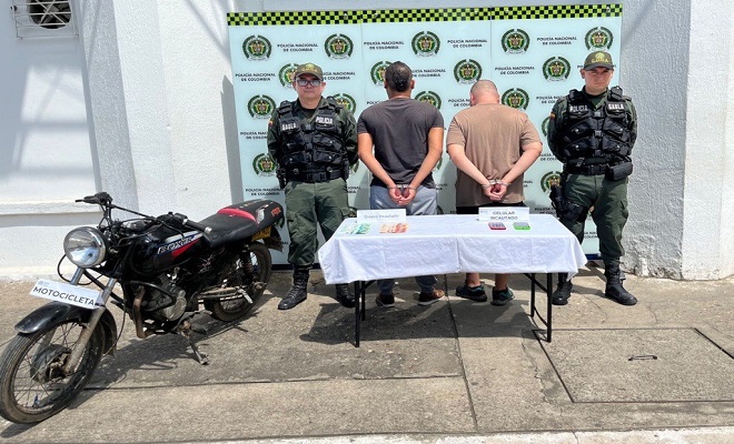 Capturado alias "Benjamín y Jefferson" por el delito de extorsión en Puerto Wilches