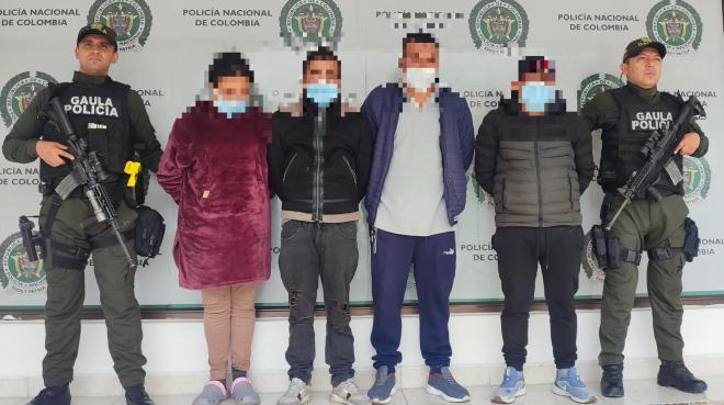 Capturados cuatro integrantes de “Los de la Central”