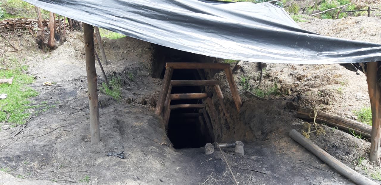 Capturados ejerciendo labores de minería ilegal