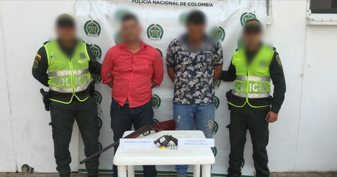 capturados-porte ilegal-armas de fuego-el dificil-ariguani-cuadrante-MNVCC-magdalena