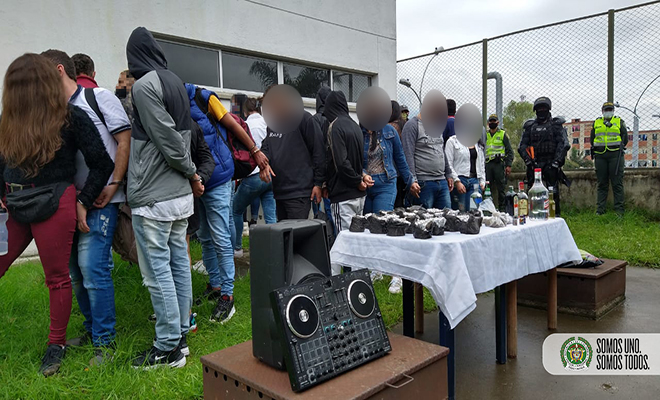 Balance y controles durante el fin de semana en el Valle de Aburrá 