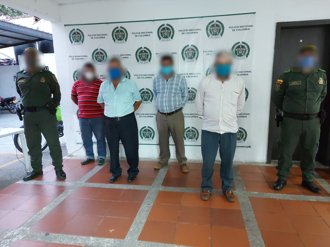 Capturados por infringir la medida sanitaria 