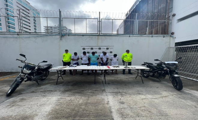 En el barrio La María, capturada una familia dedicada al tráfico de alucinógenos