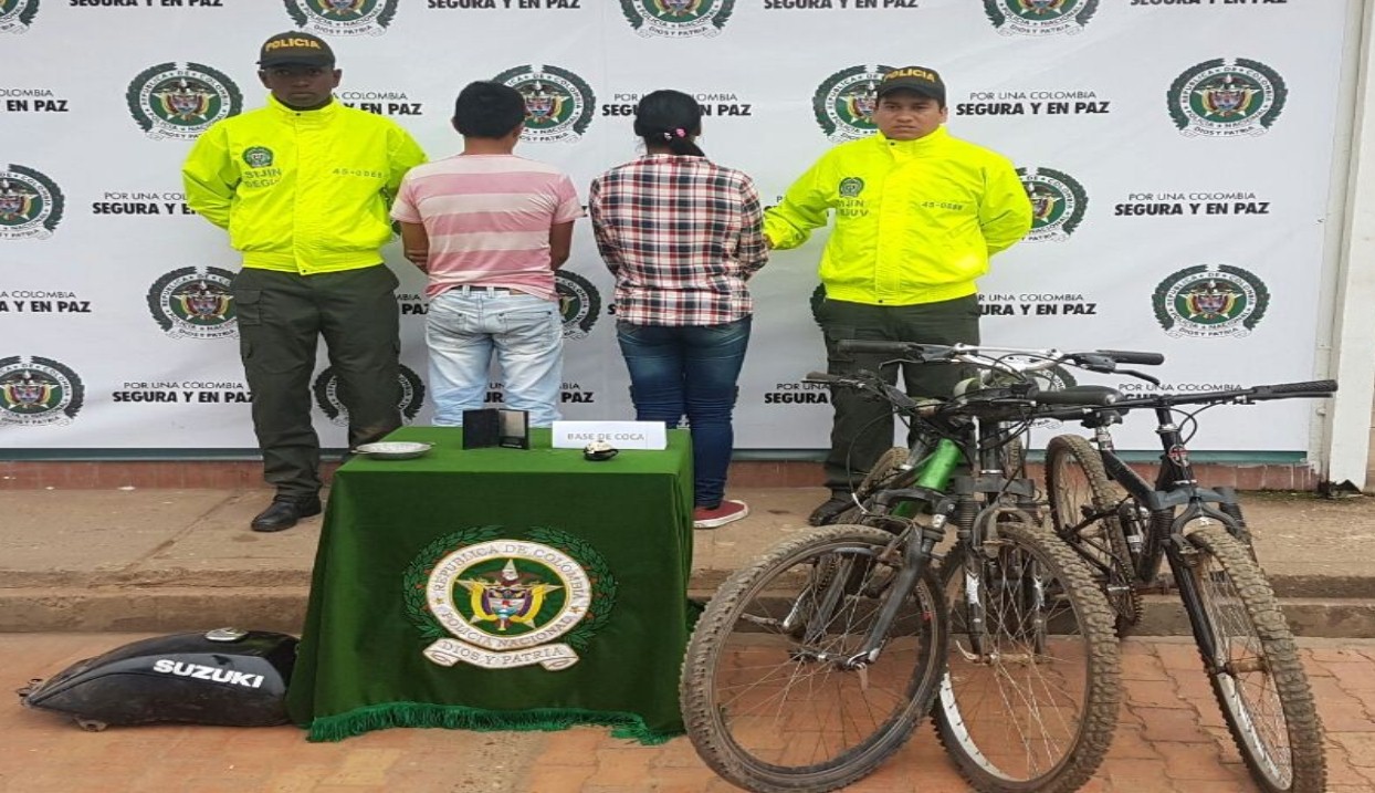 diligencia de allanamiento dejó dos capturados por venta de estupefacientes 