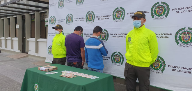 Por hurto calificado y agravado fueron capturados dos hombres conocidos como “José” y “Ariel” 