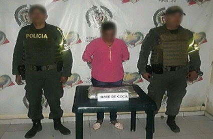 El procedimiento policial se llevó a cabo en la vía Caucasia – Planeta Rica