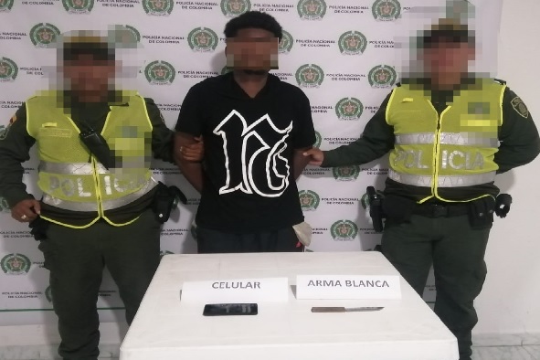 Capturamos un sujeto por hurto en Sincelejo