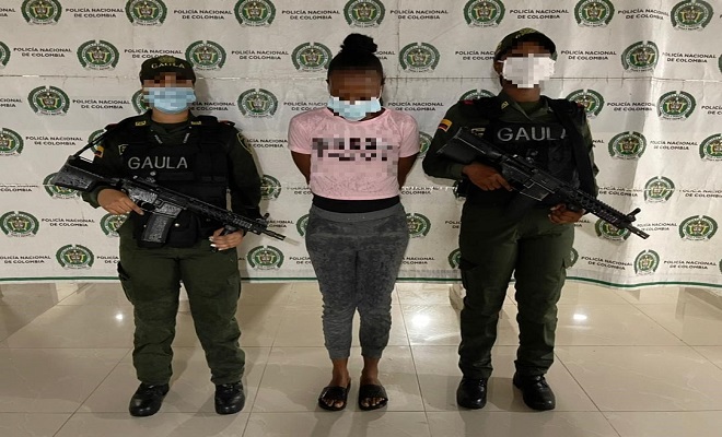 Capturamos a ‘cuñada’, presunta extorsionista de ‘los mexicanos’