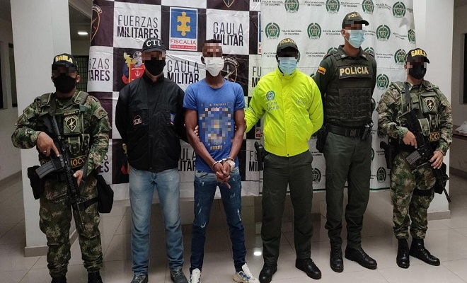 Capturamos Aquileo presunto sicario del clan del golfo en Quibdó