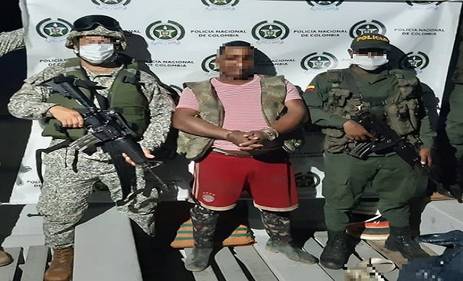 Capturamos en Docordó desmovilizado de las AUC por el delito de concierto para delinquir