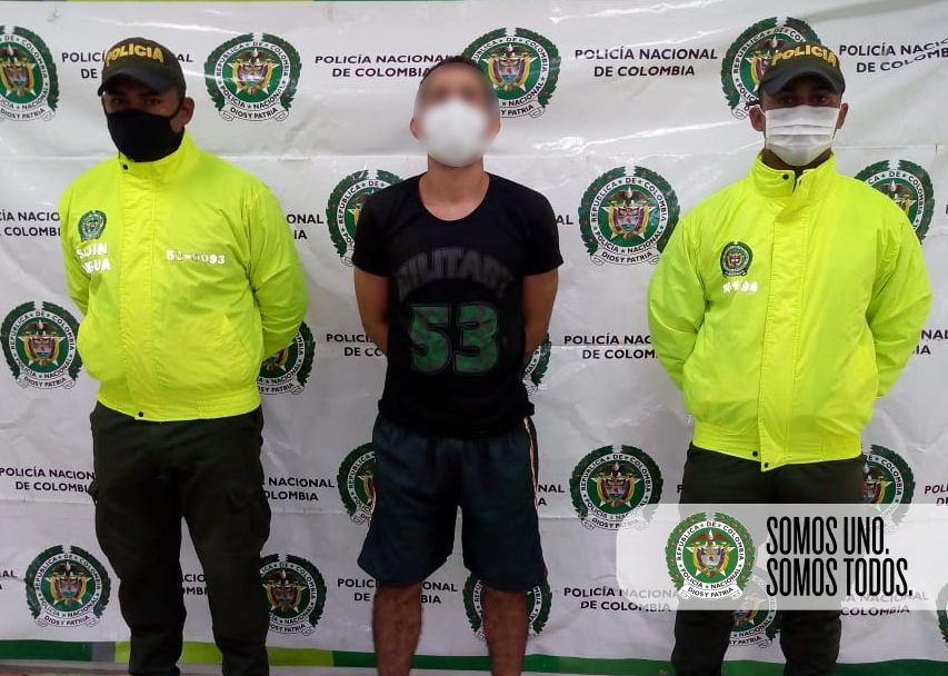 Por hurto a comercio capturamos a una persona en Riohacha