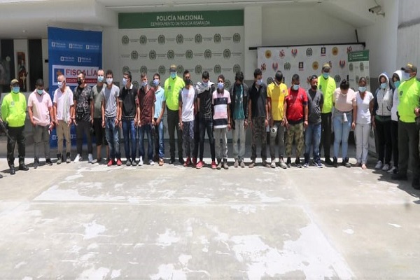 operativo desarticulo grupo delincuencial 