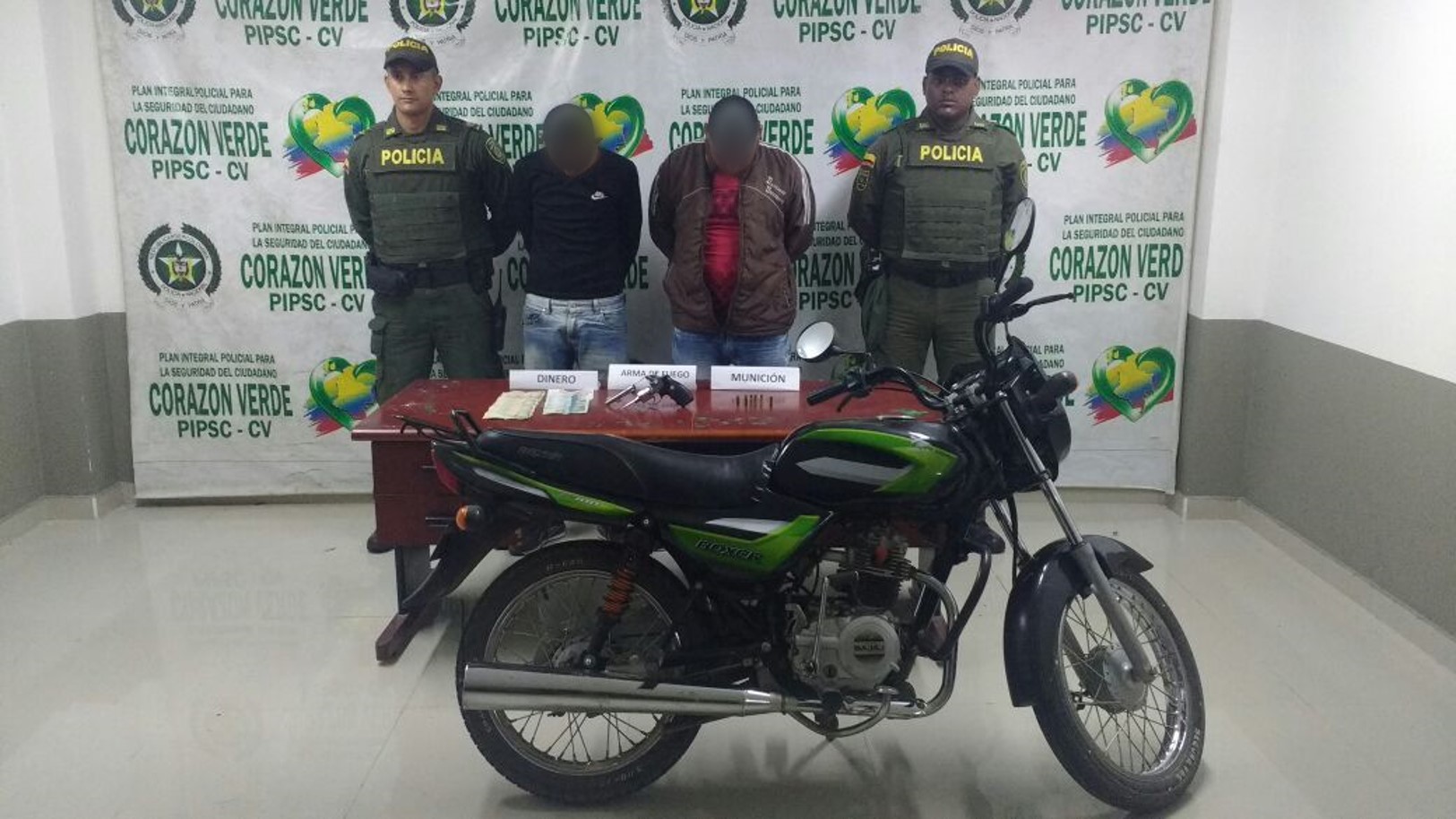 El resultado operativo se logra gracias a labores de registro, control e identificación de personas