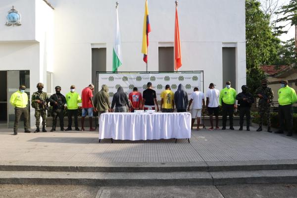 Lucha contra la delincuencia en Urabá