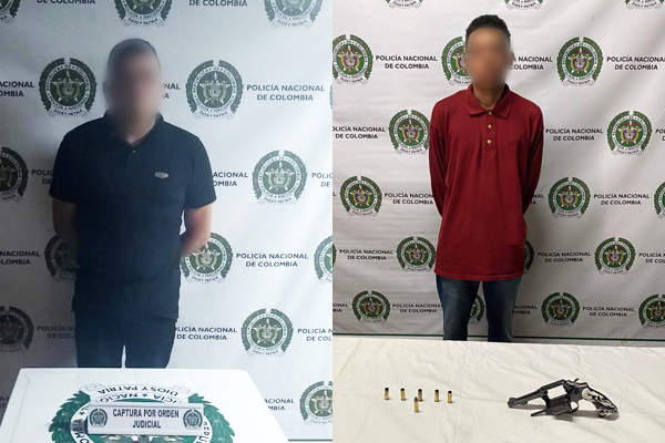 Capturados por el delito de homicidio en flagrancia y por orden judicial