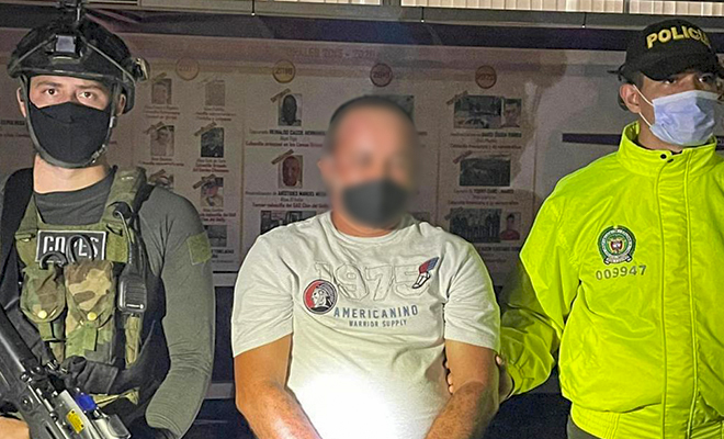 Cayó ‘Toronja’ cabecilla de la subestructura central urabá del “Clan del Golfo”