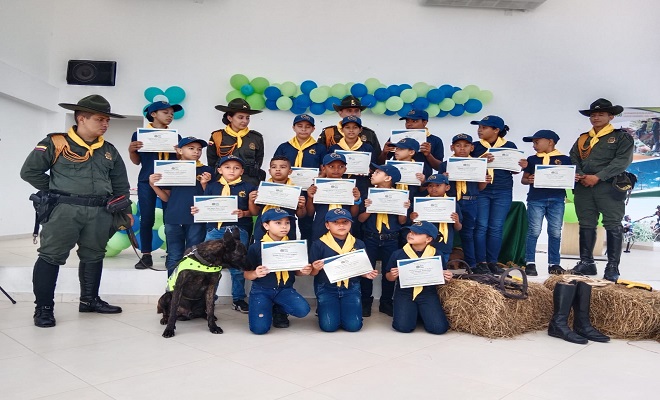 Grupo de ‘Carabineritos’