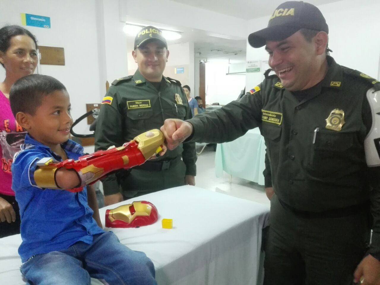 Alegría y felicidad llenan el corazón de Carlitos, !Nada es imposible!