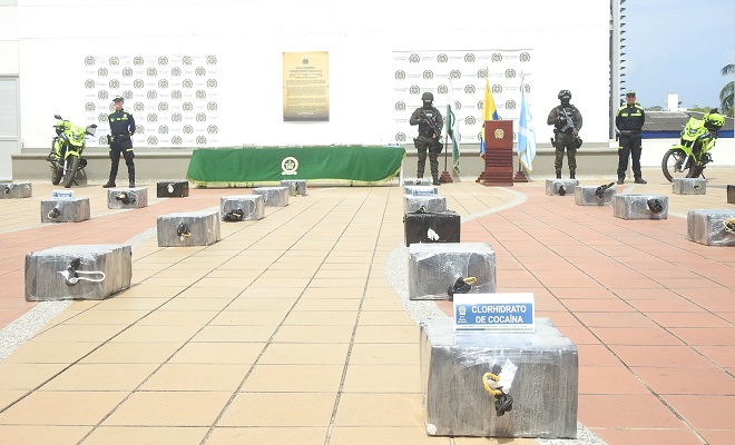 Clorhidrato de cocaína  incautada