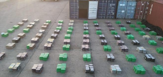 Cayó otro cargamento del clan del golfo 