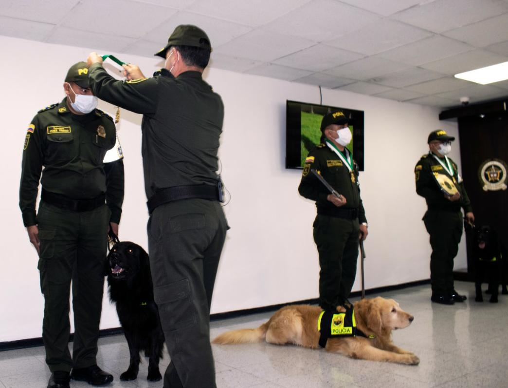Ceremonia- jubiliación- caninos- POLFA