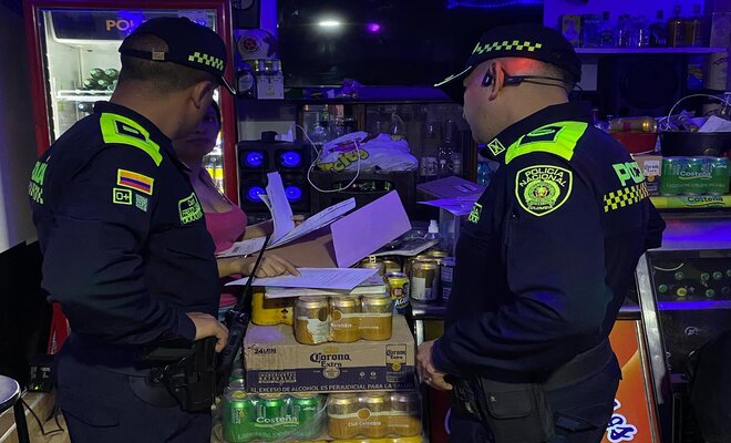 Control en establecimientos.