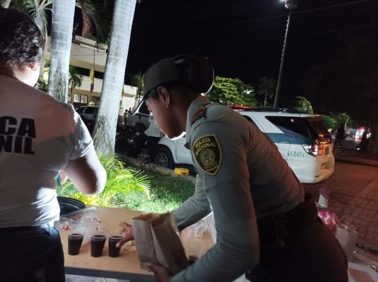 Cine al parque en el municipio de Arjona.