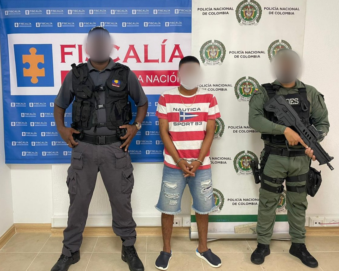 Capturado hombre por el delito de fabricación, tráfico, porte o tenencia de armas de fuego, accesorios, partes o municiones.