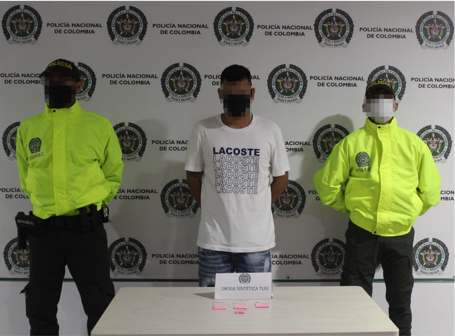 Capturado hombre en flagrancia por el delito de tráfico, fabricación o porte de estupefacientes