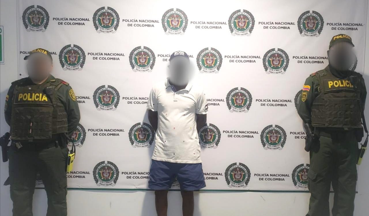 Ciudadano capturado en flagrancia por el delito de violencia intrafamiliar